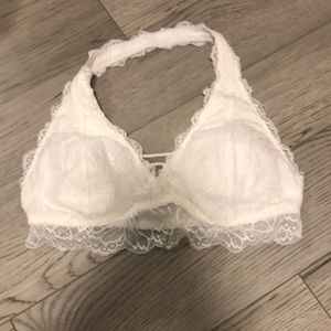 White bralette